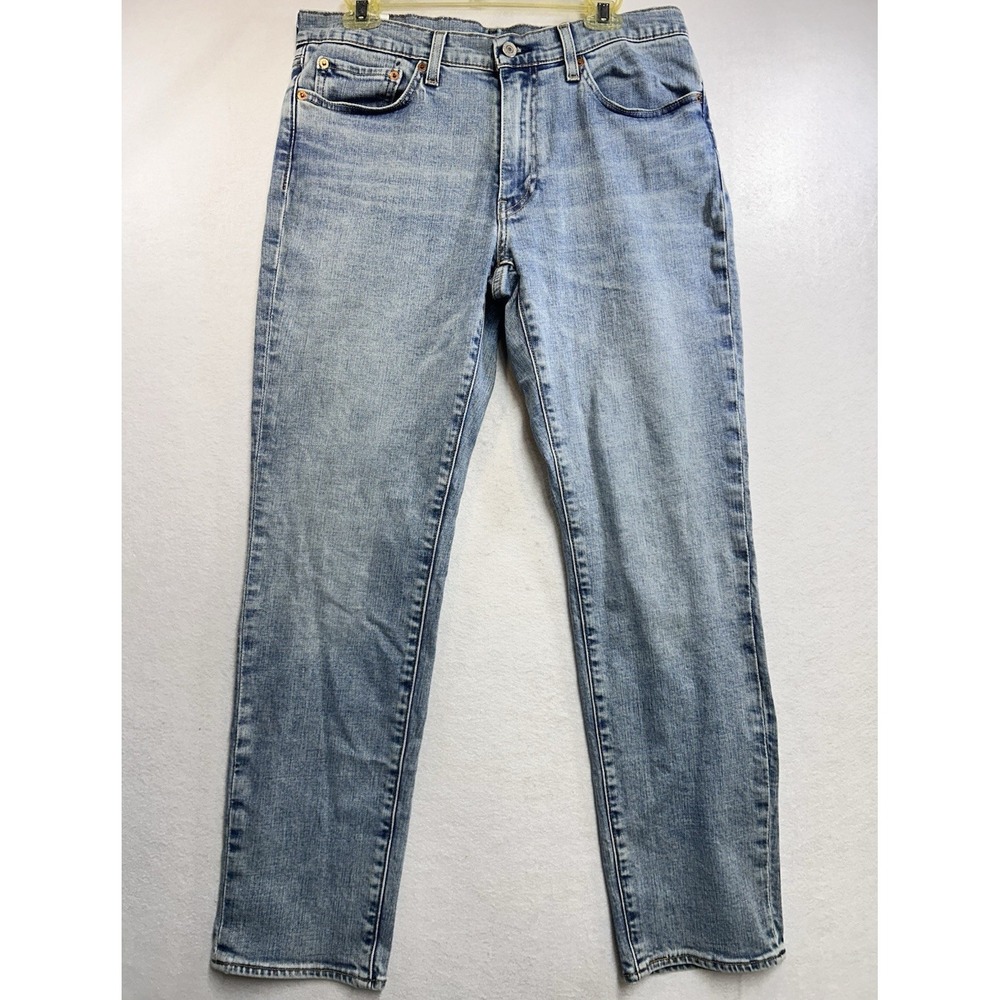 Levi's 541 Premium Men's Blue Light Wash Straight Fit Jeans Mid Rise 5-Pkt 32/32